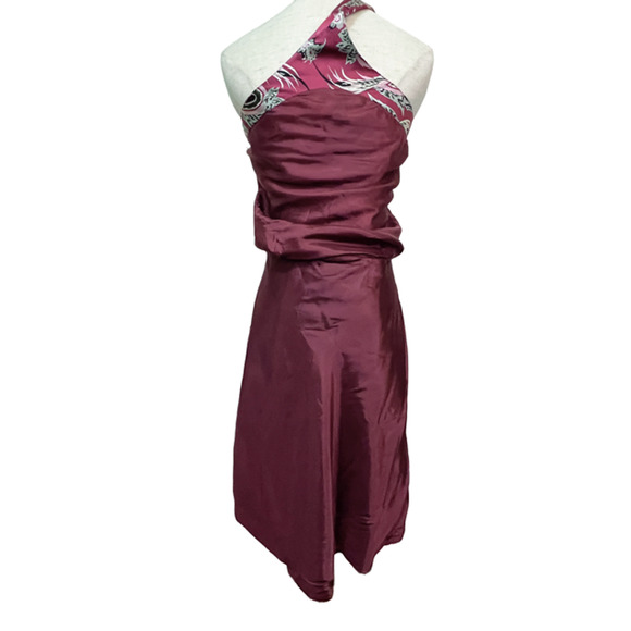 ARCHIVE 2001 Alexander McQueen Spring Voss Collection Silk Dress Runway Look 12 - Picture 10 of 12